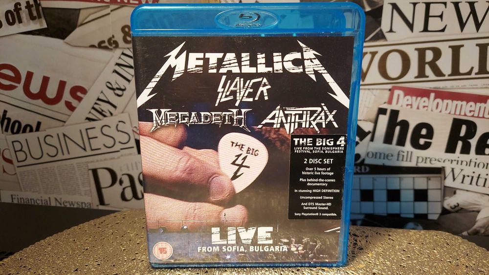 The Big 4 - Live From Sofia Koncert na 2x Blu-ray