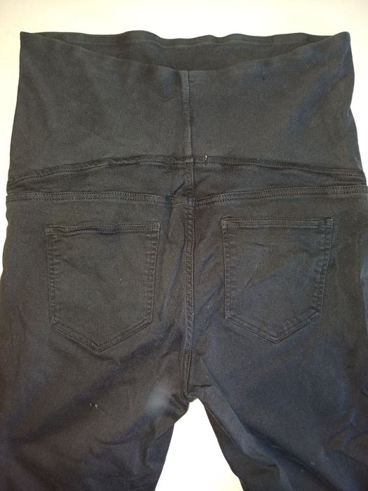 Czarne spodnie ciążowe H&M r. 40/42