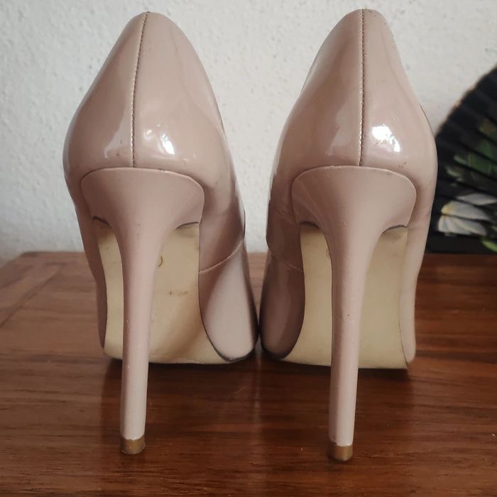 Sapatos Salto Agulha 37 Beje