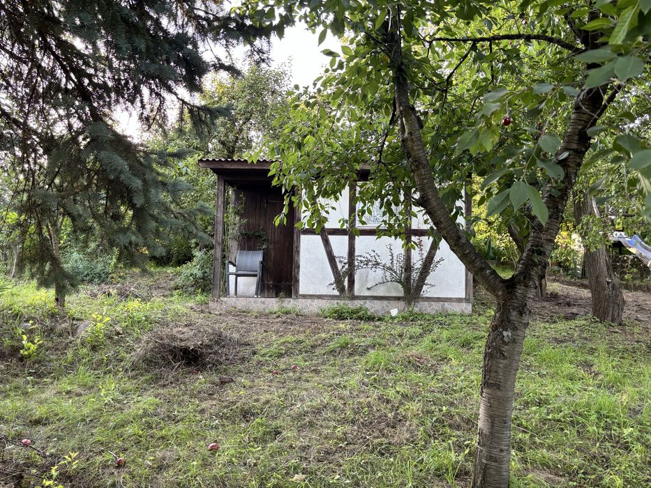 Sprzedam urokliwą działkę ROD na Wzgórzu – Gdańsk Morena (312 m²) | Domek, prąd, drzewa owocowe