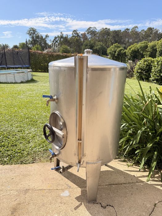 Pipo cuba inox 1/2 pipa