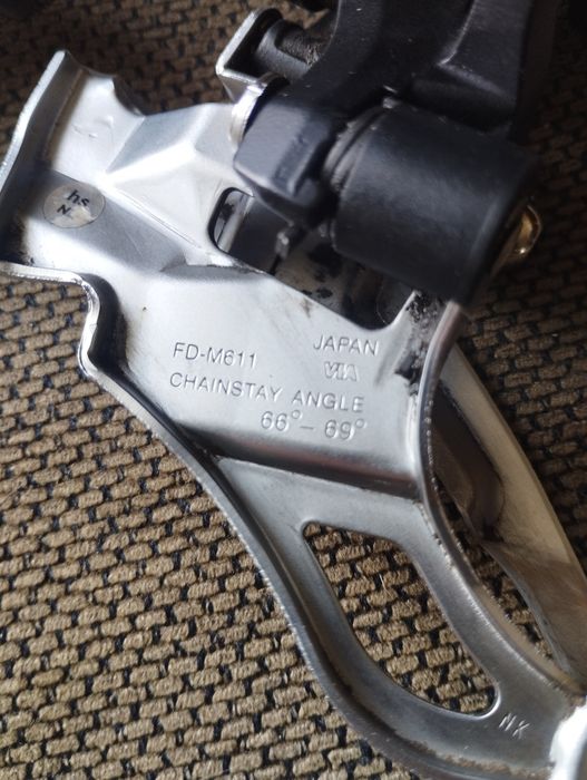 Манетка shimano sl-m660 и перекидка deore  fd-m611