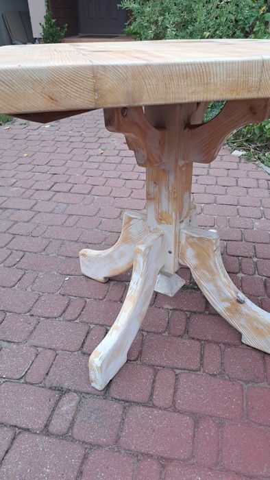 Stół drewniany 80x80 2 sztuki