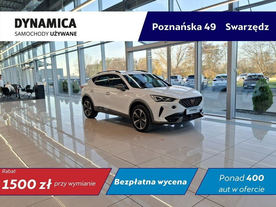 Cupra Formentor 1.5TSI 150KM DSG 2023 r., salon PL, I właściciel, f-a VAT
