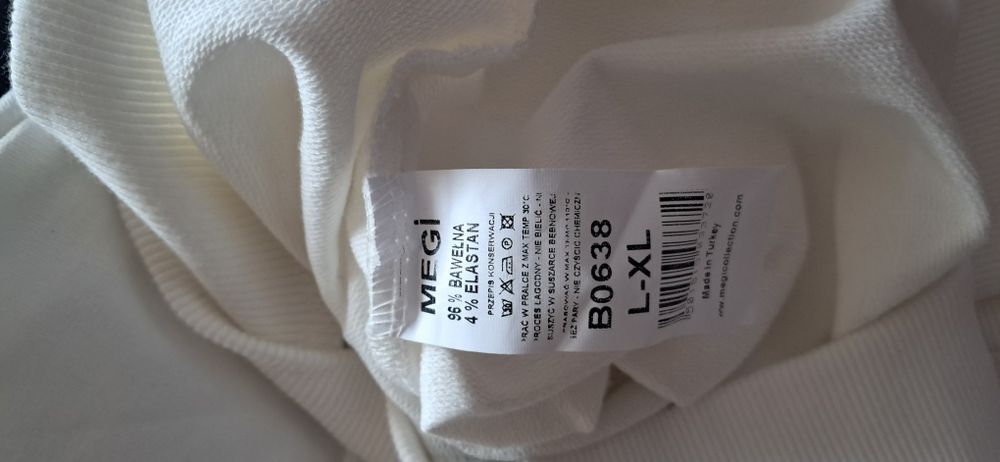 Bluzeczka nowa 3/4rekaw print haft firma megi