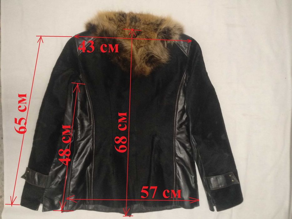 Куртка Luca domino leather house р. 48/3