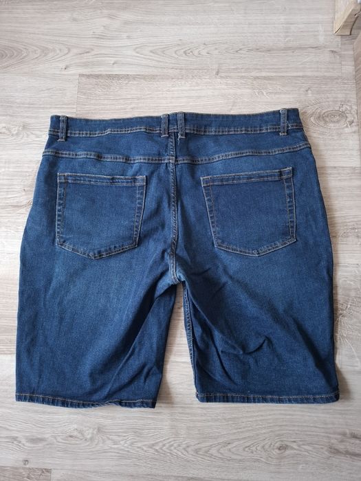 Spodnie szorty bermudy męskie jeans 56 krótkie spodenki