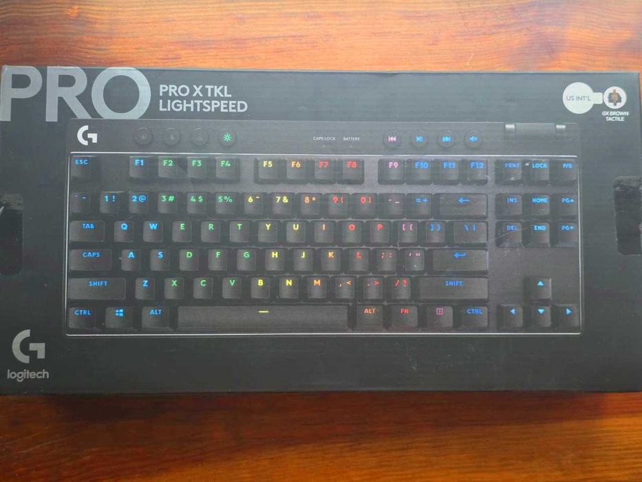 НОВА ЗАПАКОВАНА Logitech G PRO X TKL Lightspeed Black Tactile