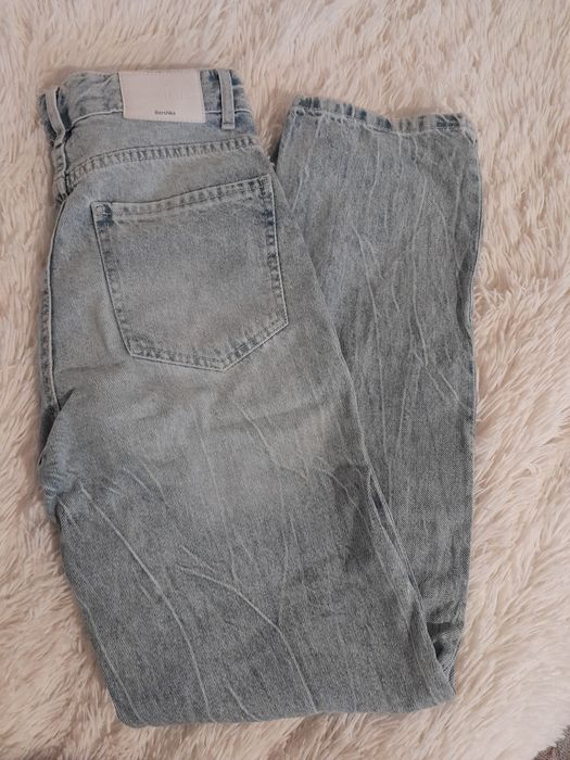 Spodnie jeans Straight Bershka r. 38. 38
