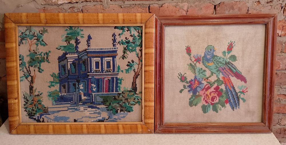 Картини вишиті ручної роботи полотно