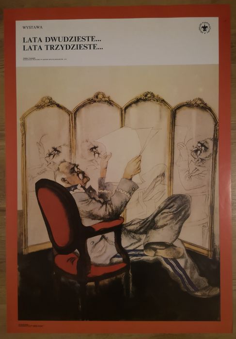 Plakat Marszałek Piłsudski w gronie swych doradców Czermański