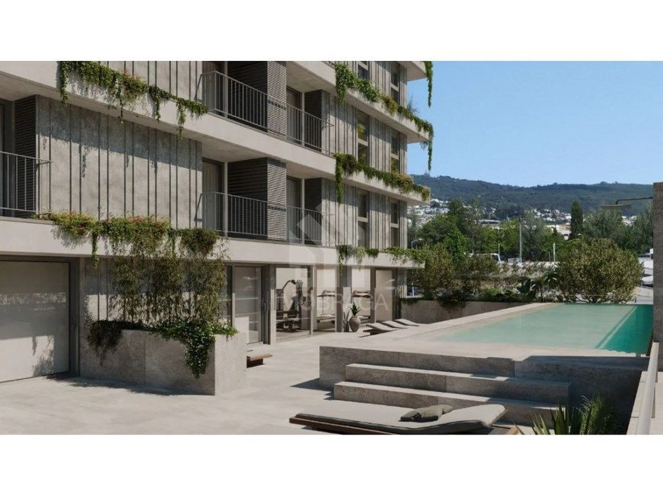 Fantástico Apartamento T0 Novo em São Vítor, Braga - Conclusão 1º S...