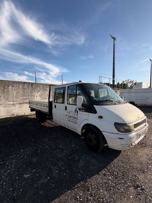 Ford transit 7 lugares caixa aberta 3 metros