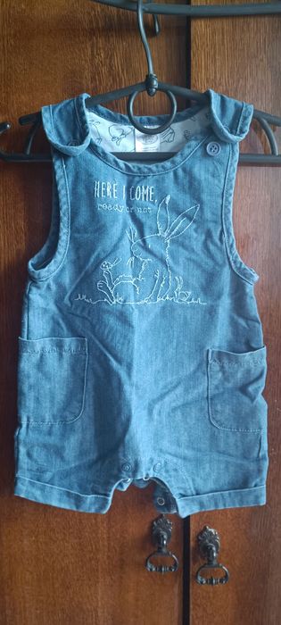 Комбінезон літній, дитячий, майко-шорти, 3-6 місяців, 62-68 см