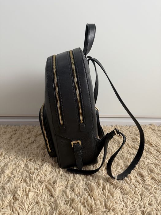 Жіночий рюкзак MICHAEL KORS Jaycee Medium Pebbled Leather чорний