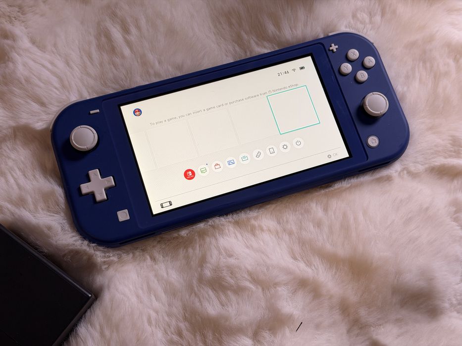 Nintendo Switch Lite Niebieski, z zasilaczem Kraków Prądnik Biały