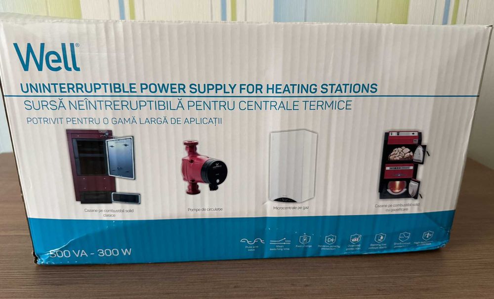 ИБП 500 Вт с чистой синусоидой под внешний аккумулятор