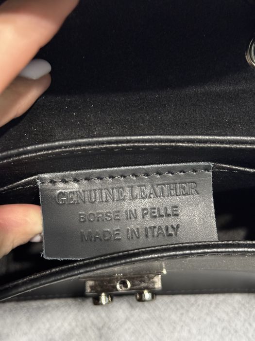 Шкіряна сумочка міні , made in Italia