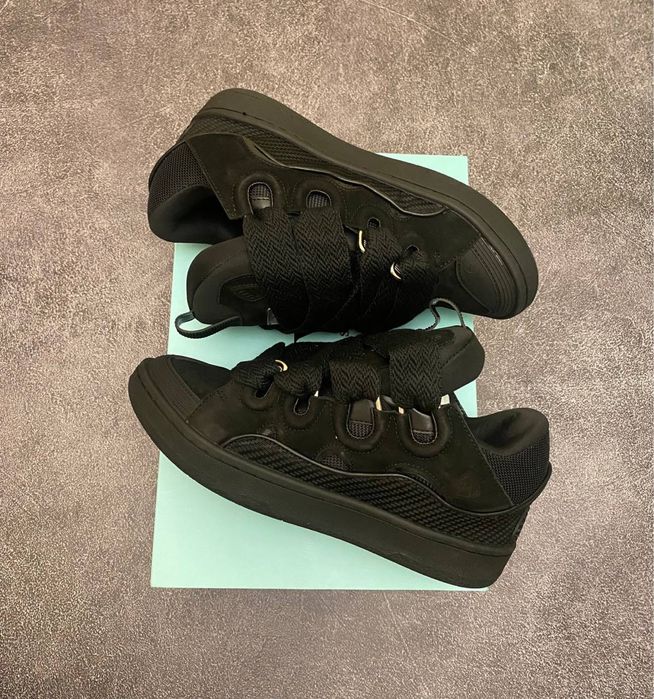 Lanvin Curb Sneakers Black Premium, ланвины, y2k
