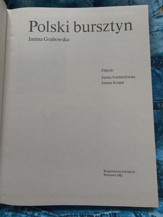 Książka Polski bursztyn