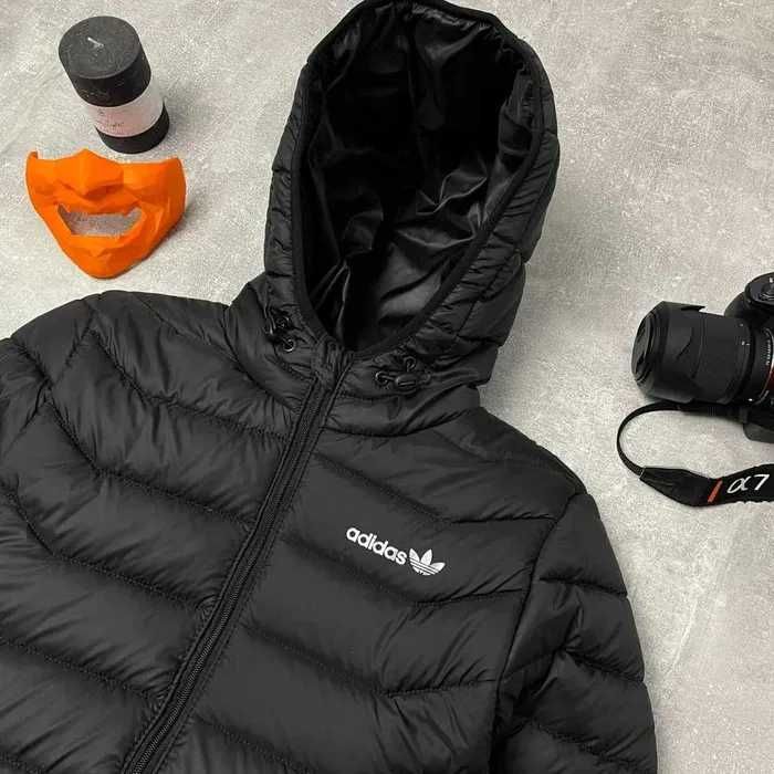 Мужская куртка демисезонная Adidas весенняя осенняя ветровка Адидас
