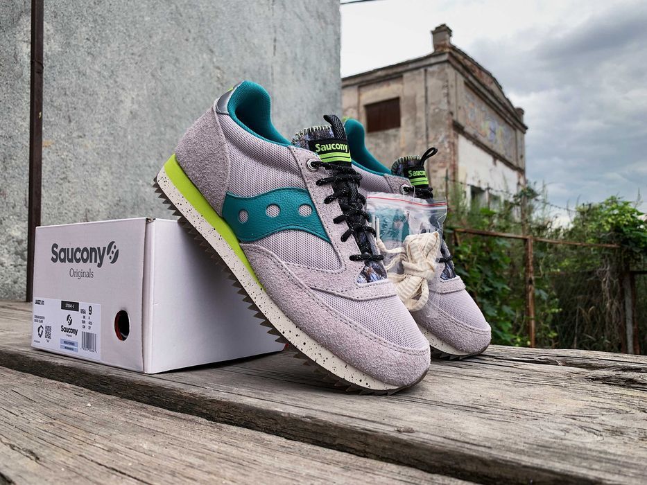 Мужские кроссовки Saucony Jazz 81 70641-2s Cream Green РАСПРОДАЖА
