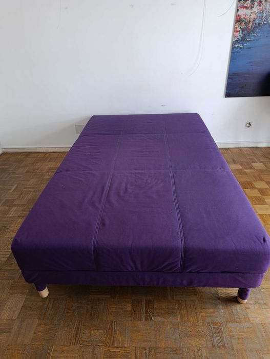 Sofa-cama, com 90x200 cm, espaço de arrumação