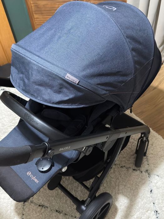 Cybex Balios S 3 в 1 плюс база до автокрісла