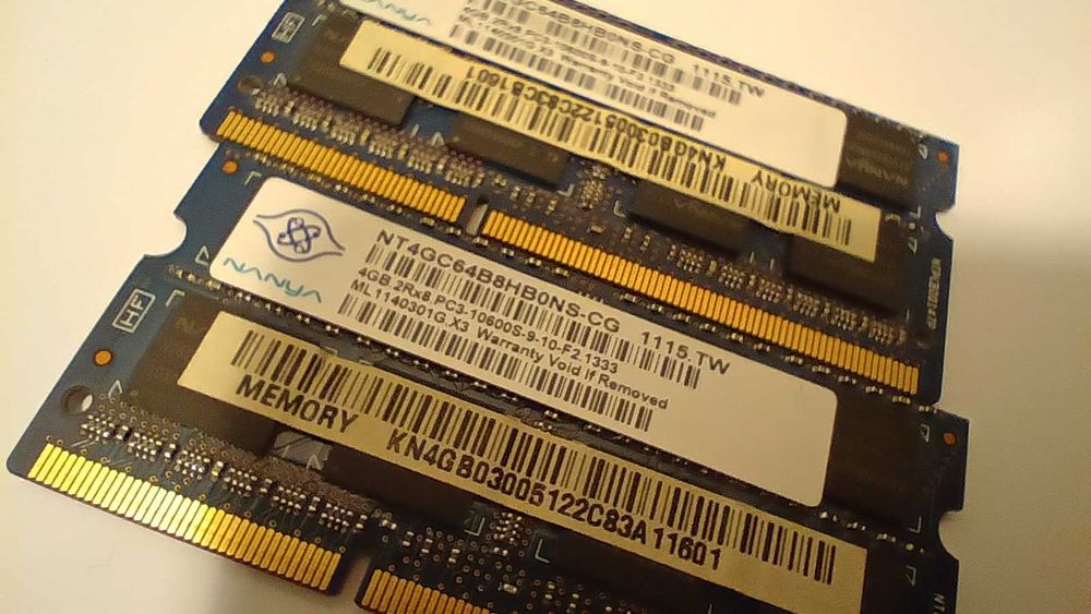 RAM Nanya 2x4GB DDR3 1333MHz SODIMM do laptopa