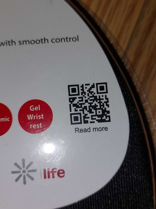 Tapete ergonómico para rato de PC Equip NOVO