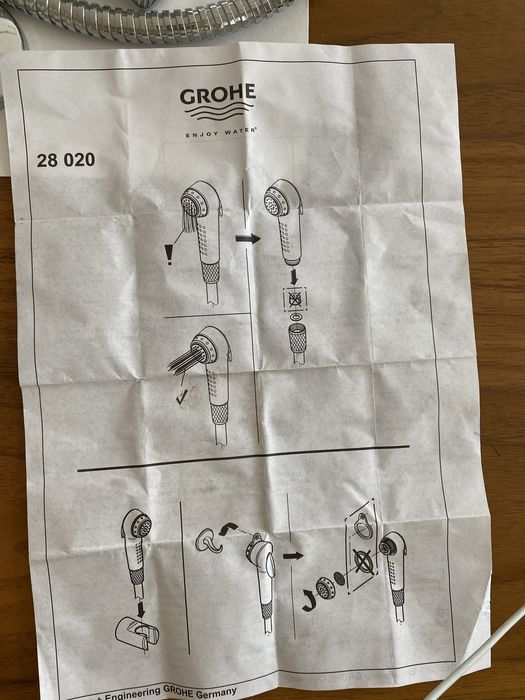 Гігієнічний набір Grohe Tempesta-F Trigger Spray 30 (27514000)