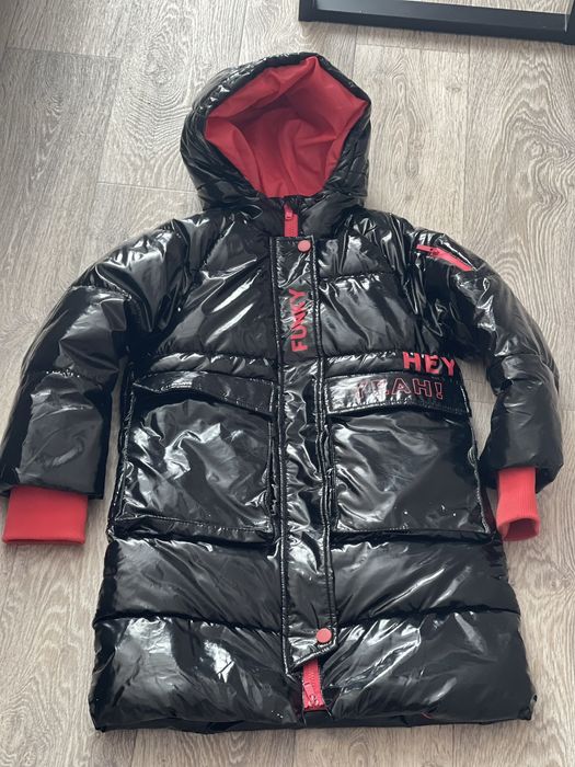 Пуховик на девочку 122-128