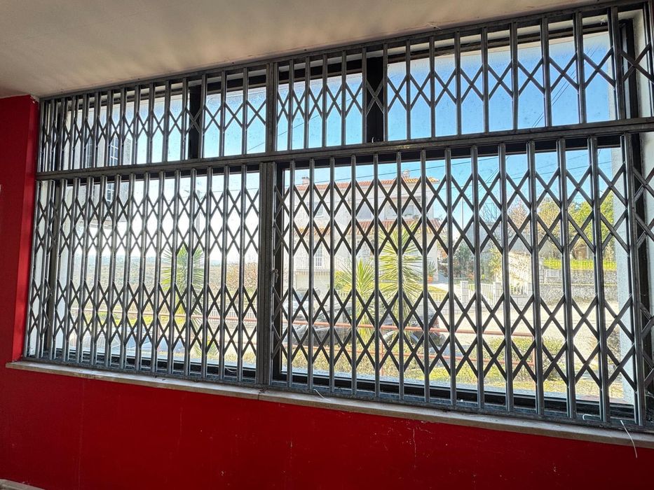 Grades de proteção em fole zincado