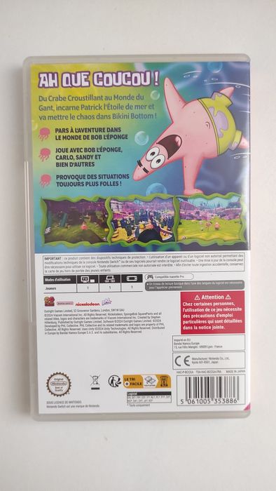 Nintendo Switch Games: SpongeBob SquarePants – The Patrick Star Game64284524157955122