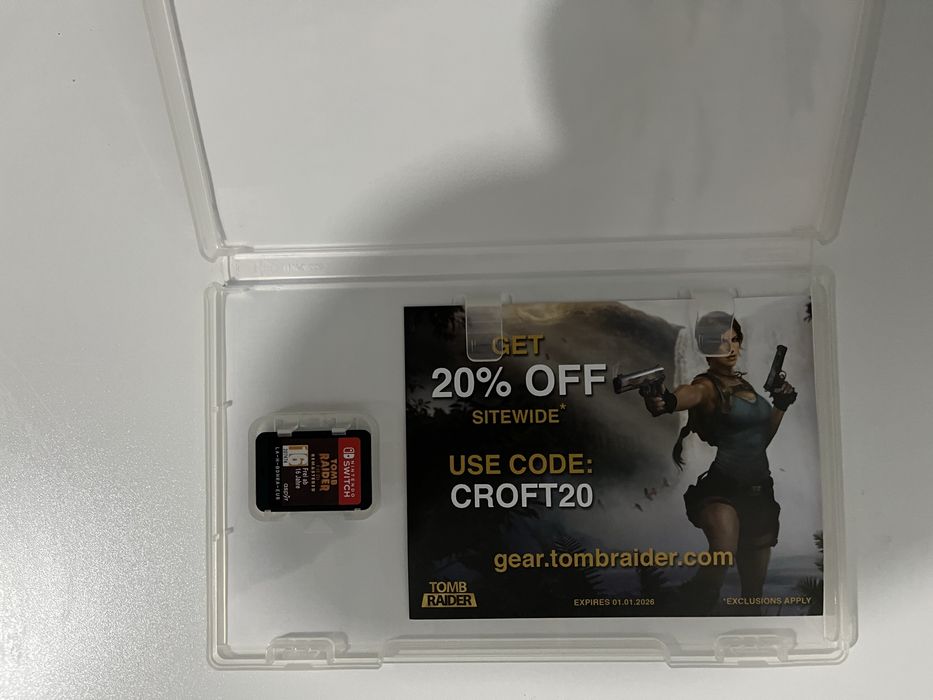 Tomb Raider I-III Remastered Nintendo Switch