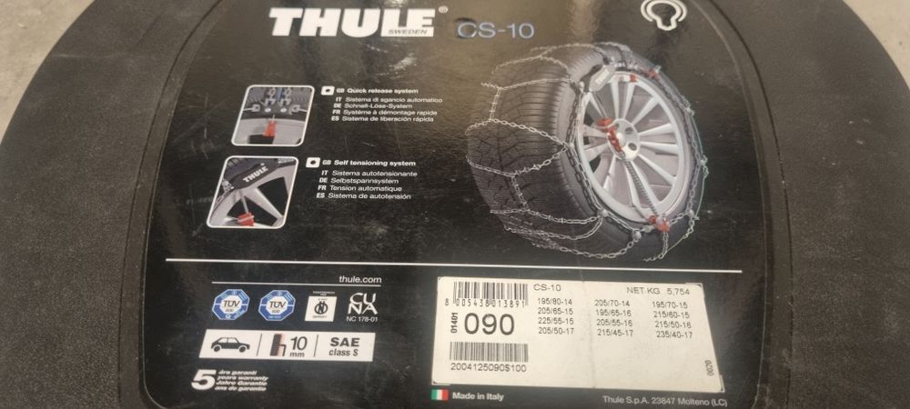 Łańcuchy śniegowe Thule CS 10 090