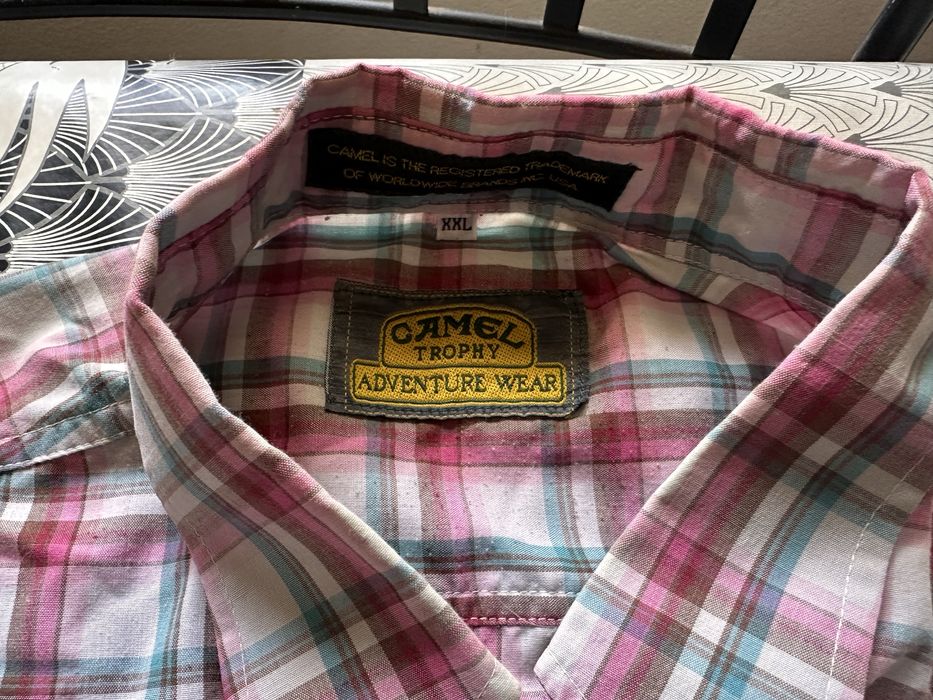 Camisa Camel como nova