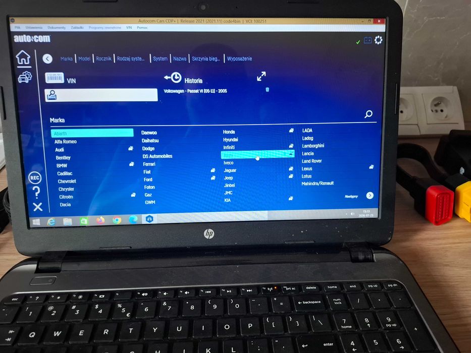 Delphi Autocom Laptop HP