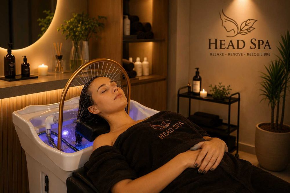 HEAD SPA Novos, Profissionais, Completos com Oferta de Formação e Entrega