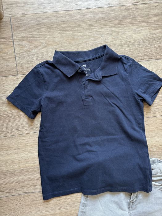 Костюм на хлопчика h&m 6-7-8 поло джинси 122-128 комплект набір
