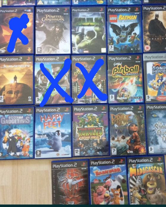 Play Station - PS2/1 Jogos