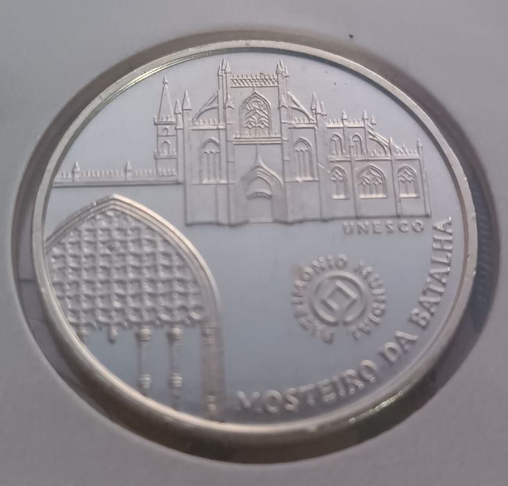 2005 - Portugal - 5 euros - Mosteiro da Batalha - Prata