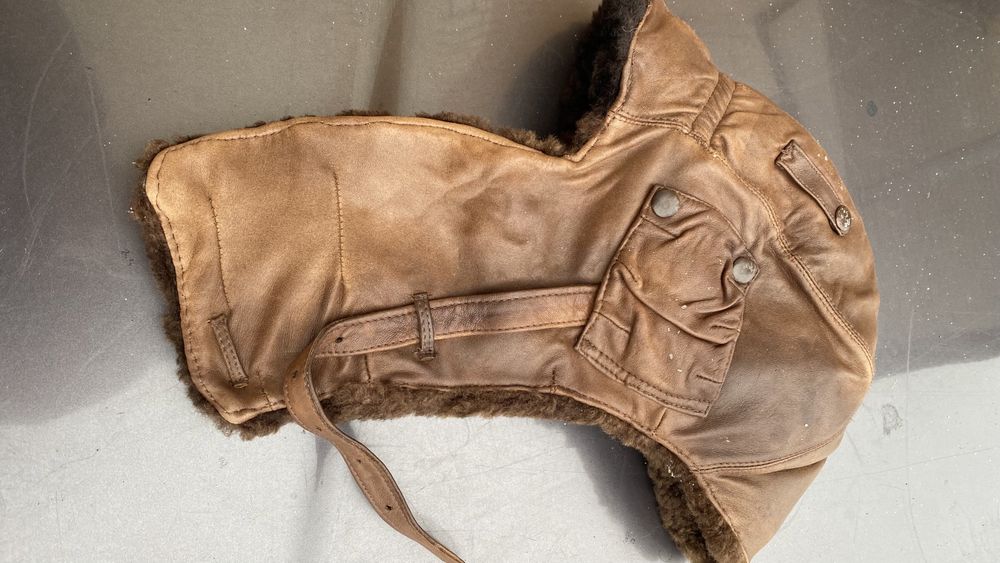 Шлем Шлемофон Кожа Мех