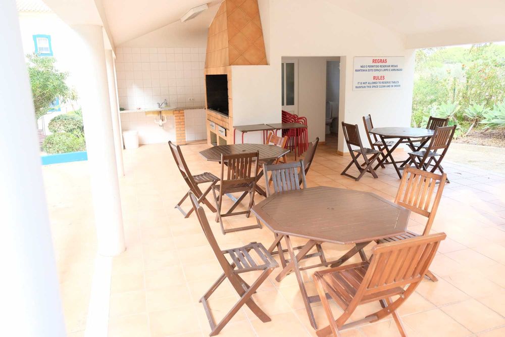 T1 piscinas, churrasqueira,wifi,garagem