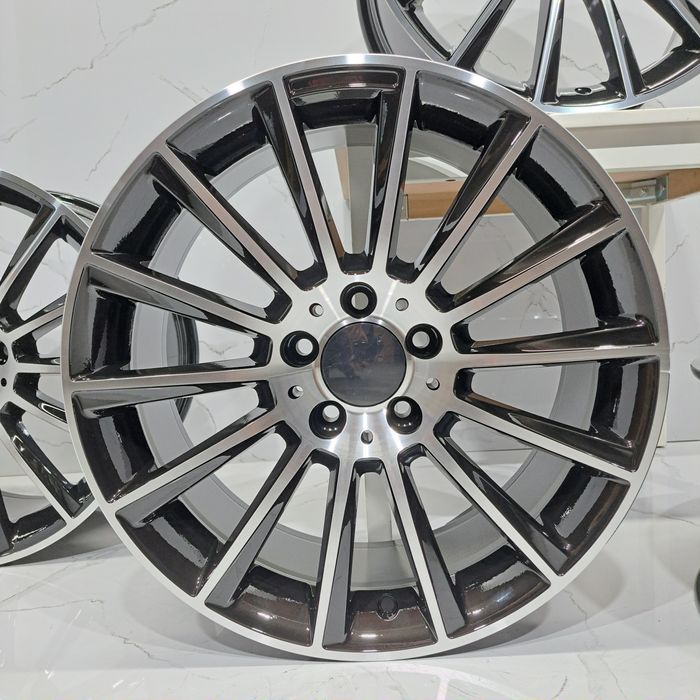 Jantes 18" LOOK Mercedes AMG turbine classe C W205 W206 5x112