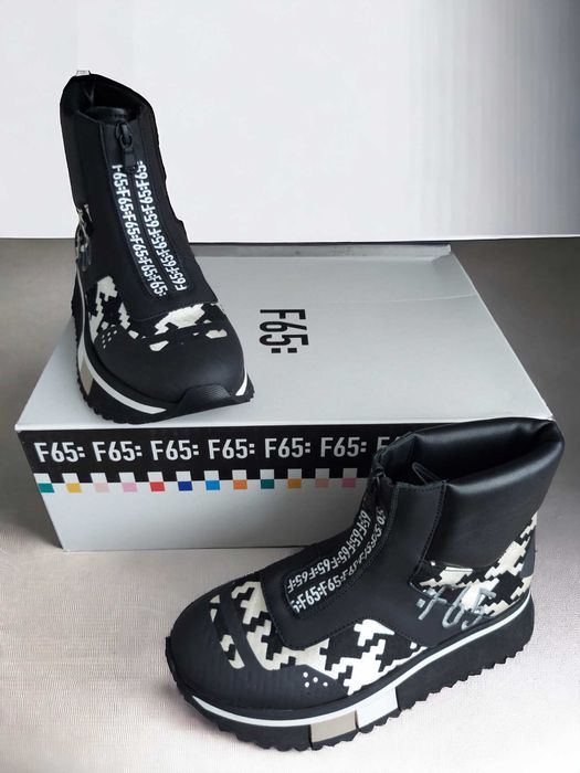 Оригинал. 36-36.5 Ботинки кроссовки хайтопы FABI F65 Италия