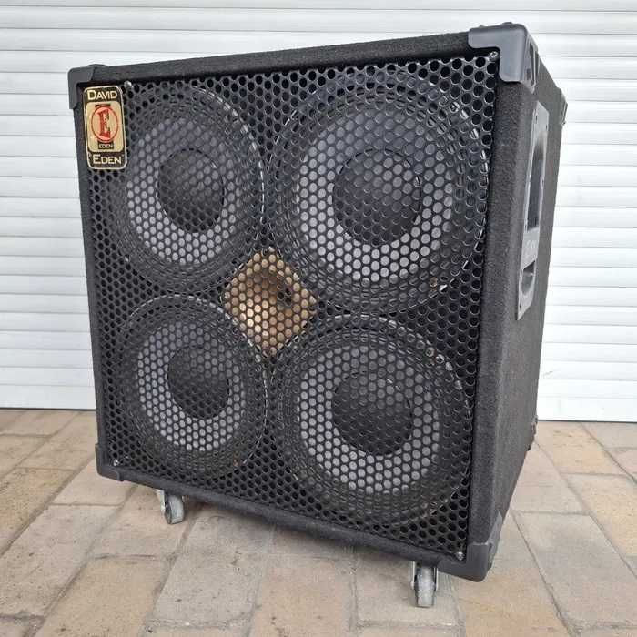 David Eden D410T kolumna basowa vintage 90s USA 4x10" + pokrowiec