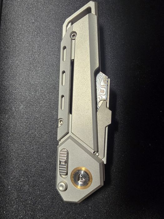 Titaner Utility knife, Nóż EDC, ostrza SK5. NEW, Tytan