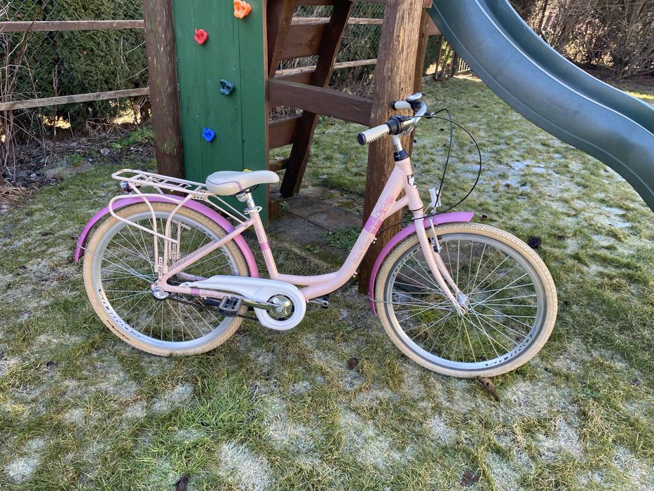 Rower miejski gotowy do jazdy po serwisie  damka onilus