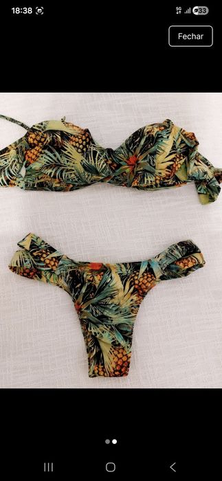 Bikini padrão ananás
